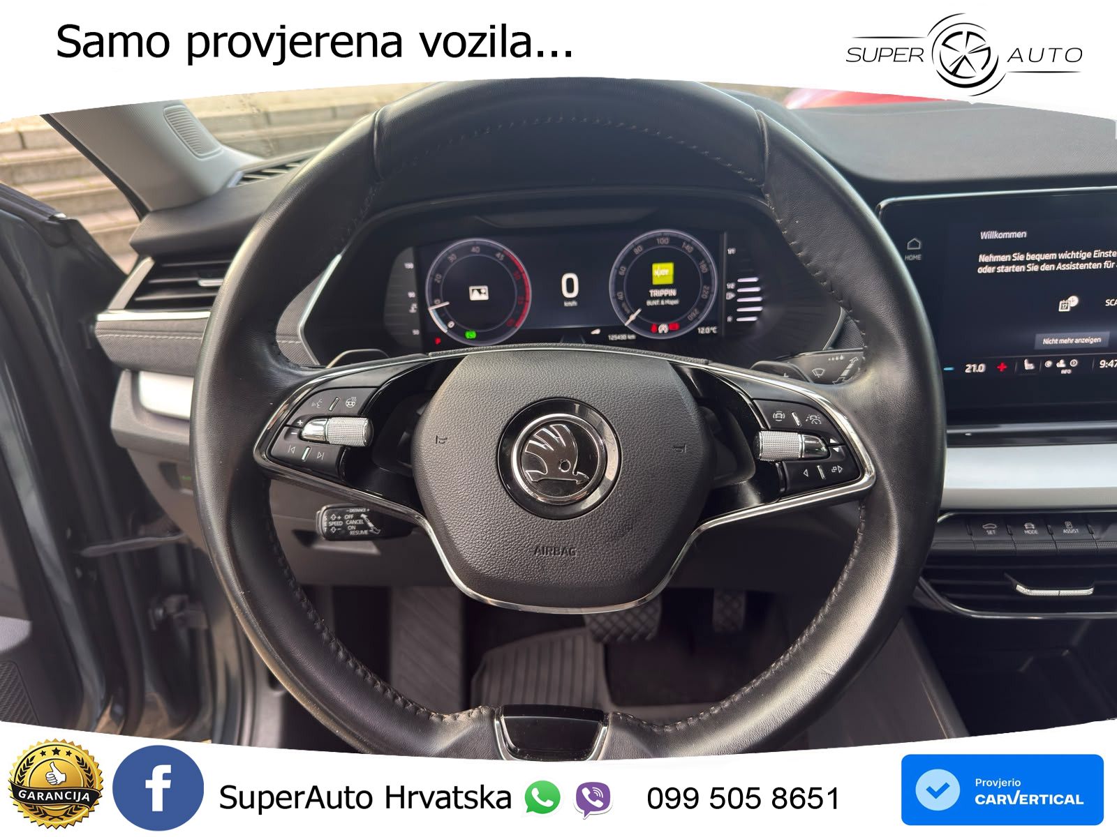 Škoda Octavia Combi 2.0 TDI (150 KS) DSG LED+GR SJED+ACC