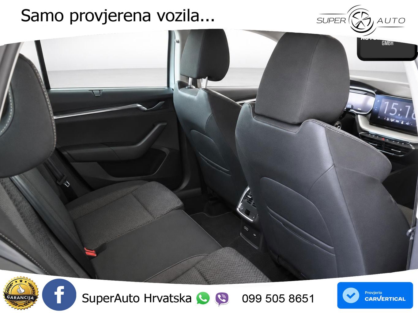 Škoda Octavia Combi 2.0 TDI (150 KS) DSG LED+GR SJED+ACC