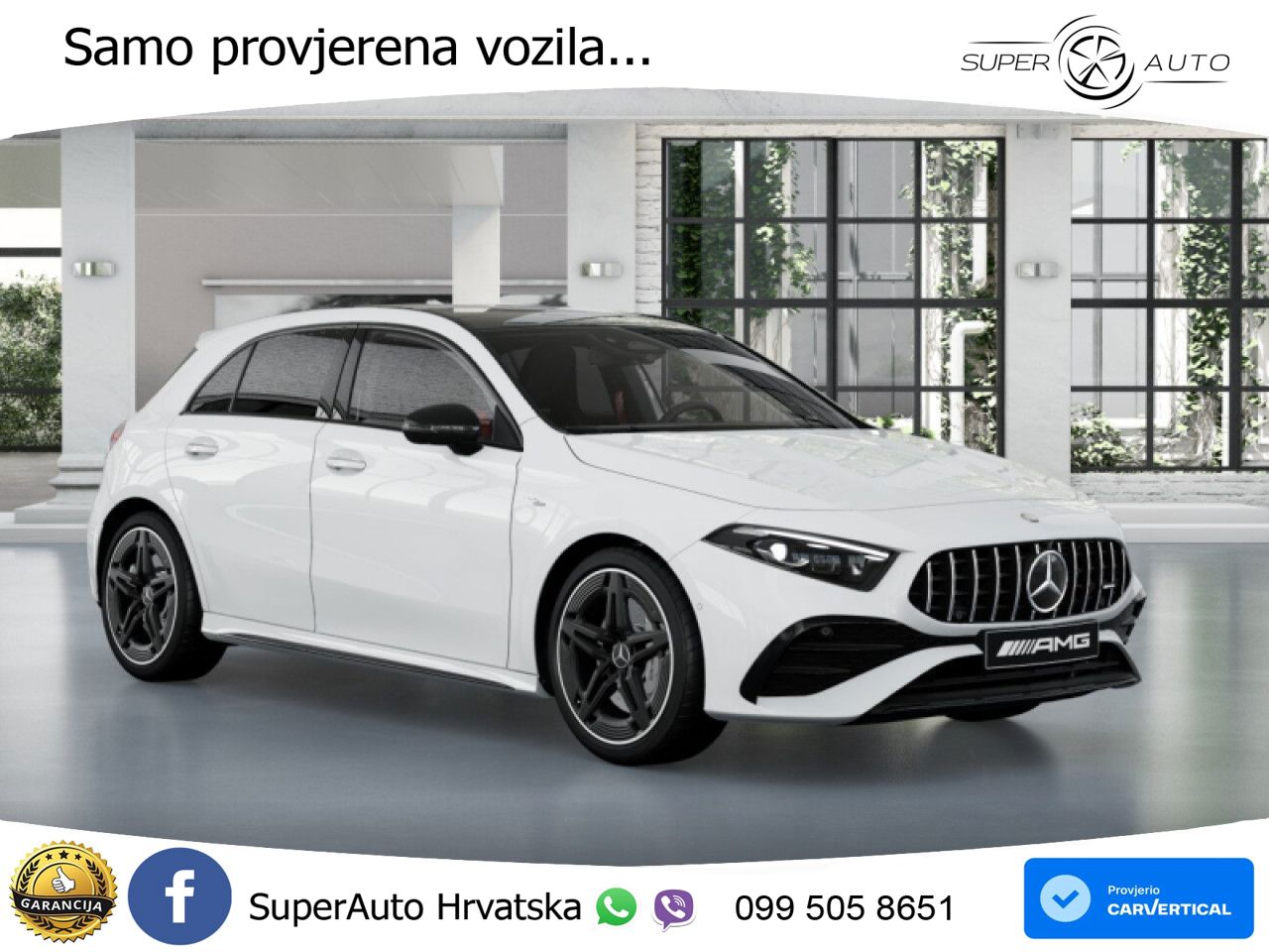 Mercedes-Benz AMG A 35 4MATIC AMG SPEEDSHIFT DCT ACC+GR SJED+360+PANO
