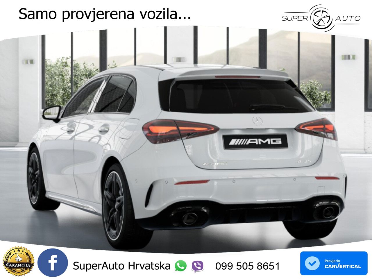 Mercedes-Benz AMG A 35 4MATIC AMG SPEEDSHIFT DCT ACC+GR SJED+360+PANO
