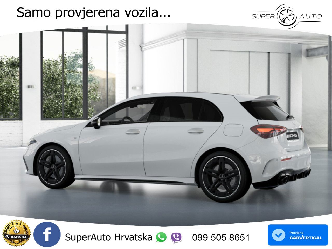 Mercedes-Benz AMG A 35 4MATIC AMG SPEEDSHIFT DCT ACC+GR SJED+360+PANO
