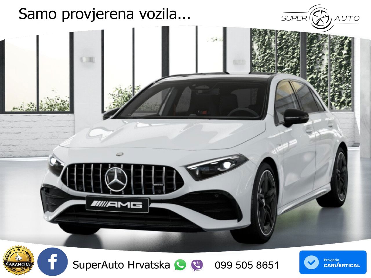 Mercedes-Benz AMG A 35 4MATIC AMG SPEEDSHIFT DCT ACC+GR SJED+360+PANO