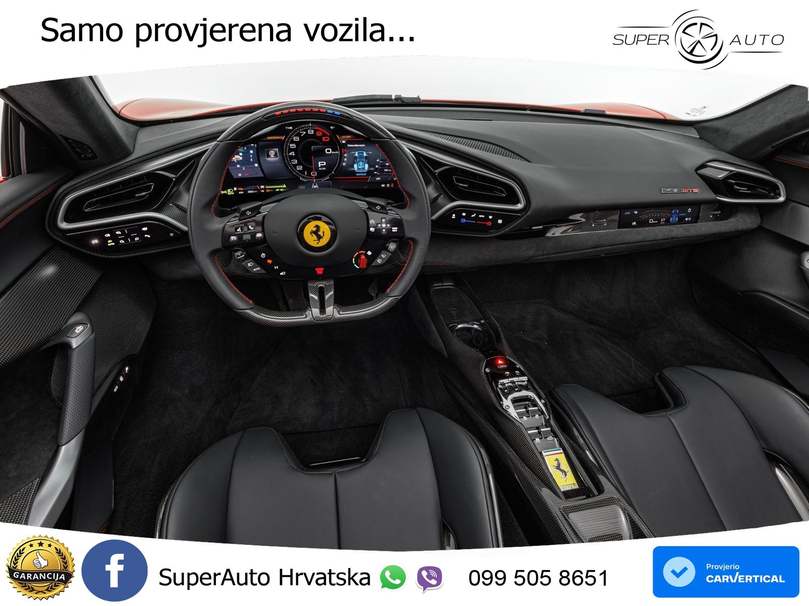 Ferrari 296 GTS 3.0 V6 (830 KS) F1 DCT