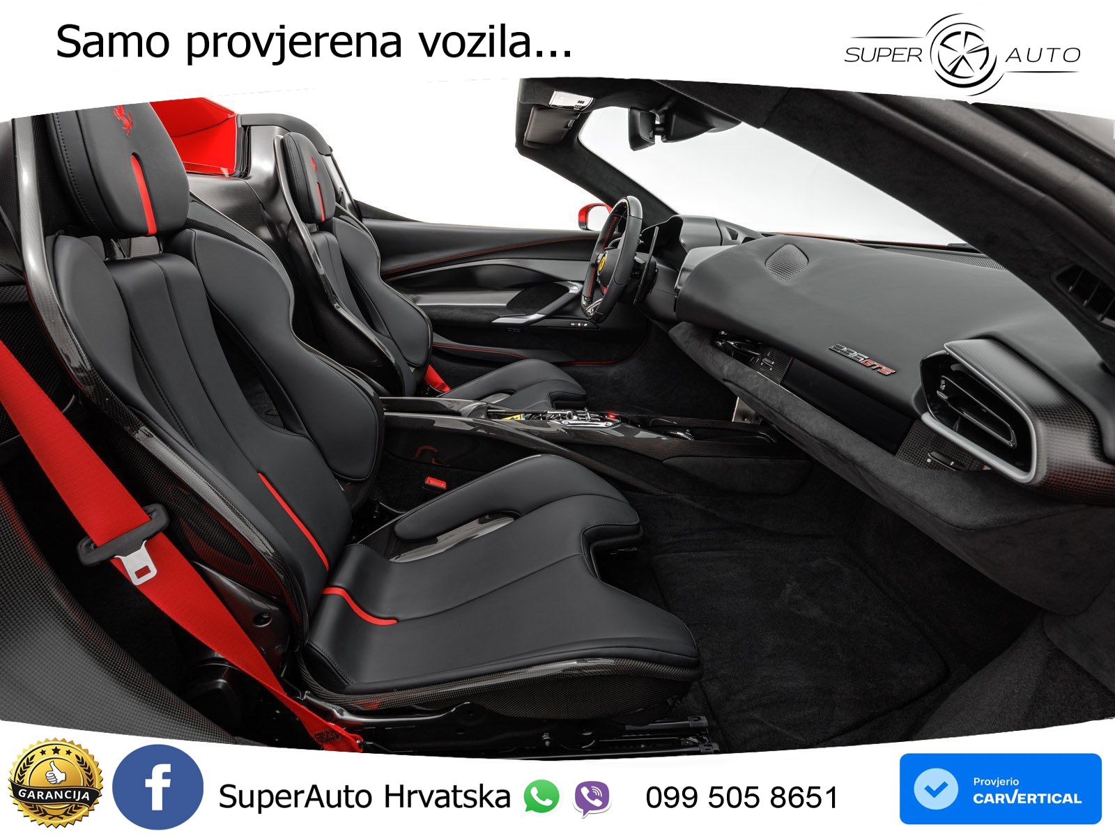 Ferrari 296 GTS 3.0 V6 (830 KS) F1 DCT