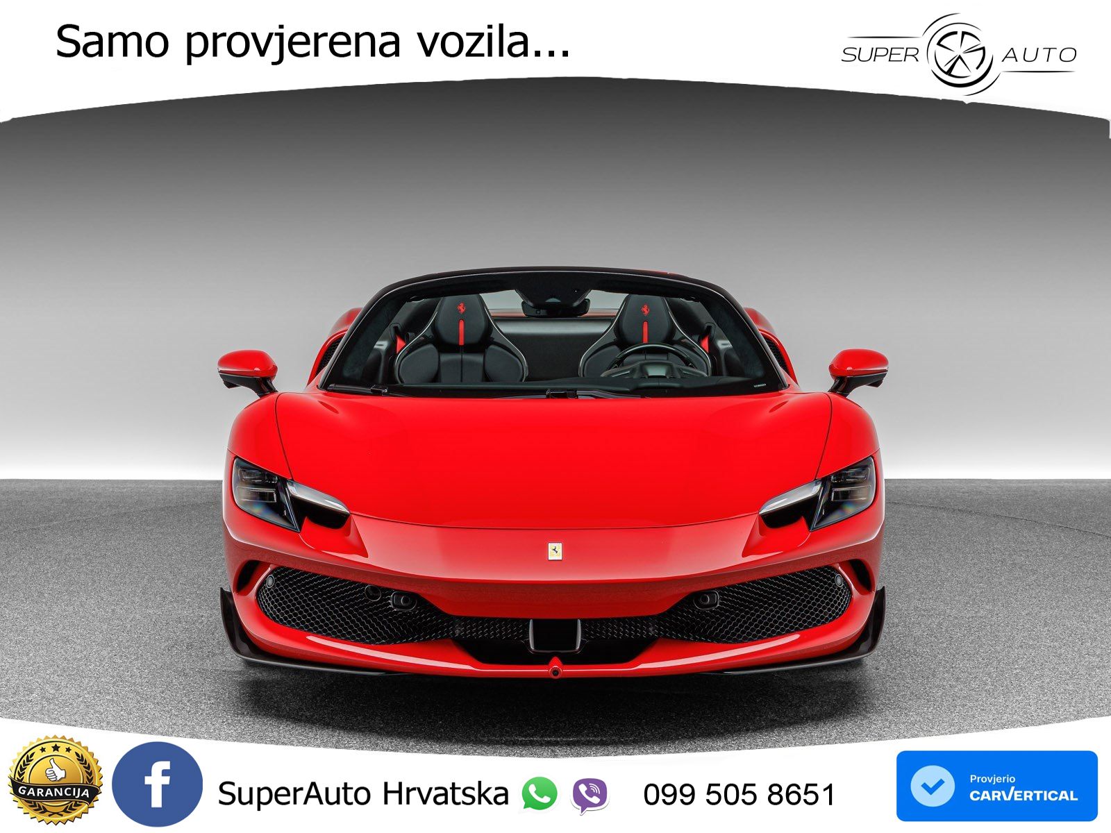 Ferrari 296 GTS 3.0 V6 (830 KS) F1 DCT
