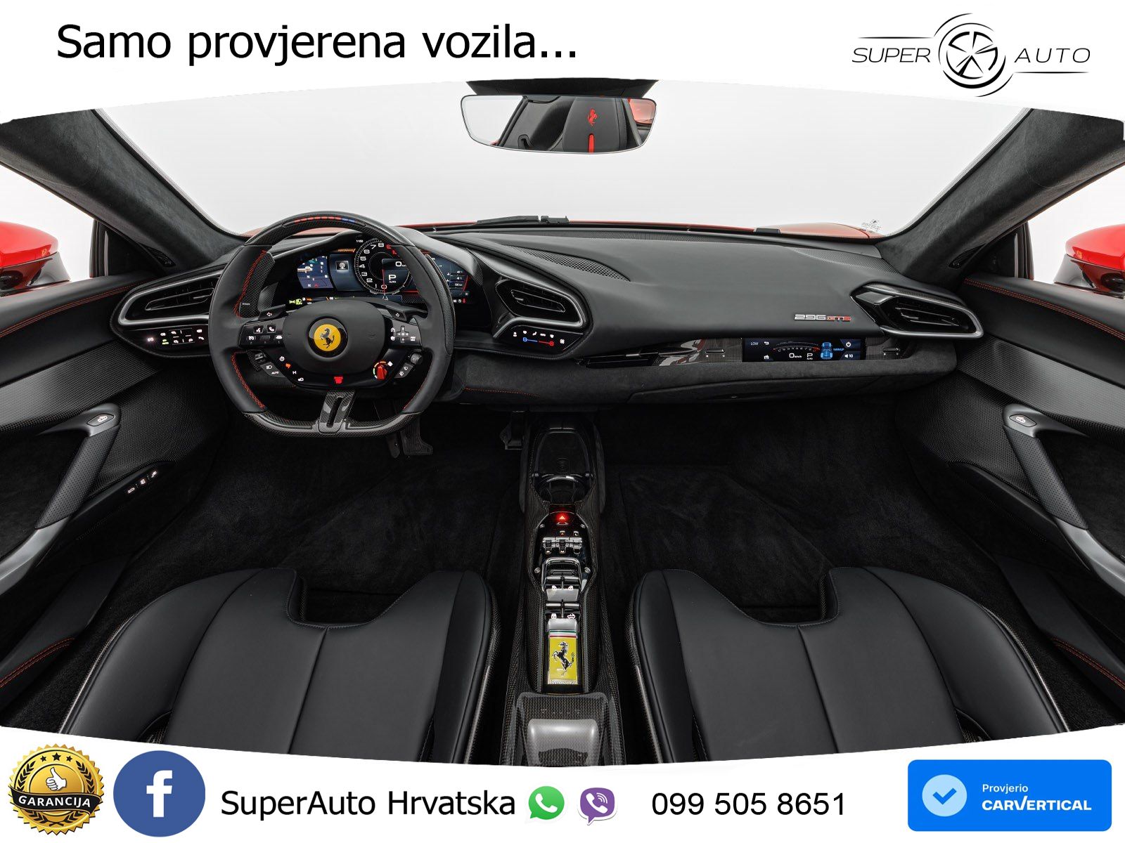 Ferrari 296 GTS 3.0 V6 (830 KS) F1 DCT