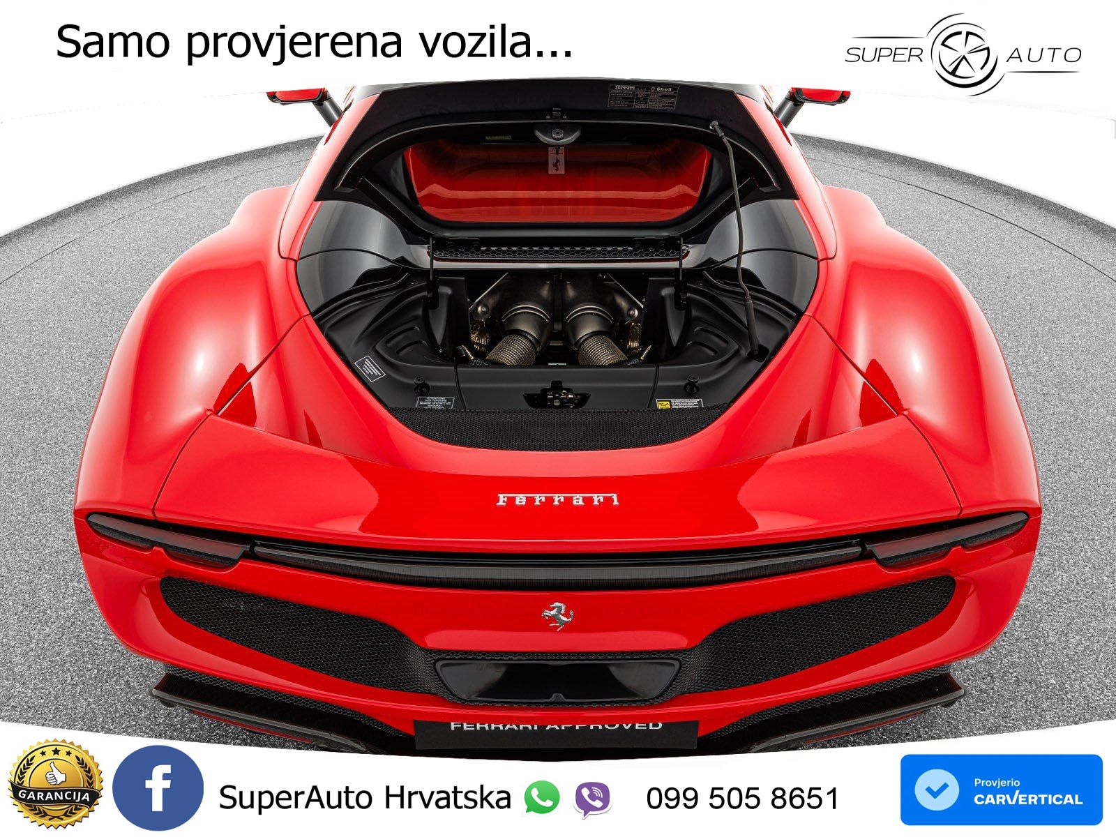 Ferrari 296 GTS 3.0 V6 (830 KS) F1 DCT