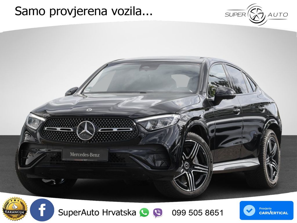 Mercedes GLC Coupe 200 (204 KS) 4MATIC 9G-TRONIC AMG ACC+GR SJED+360+PANO