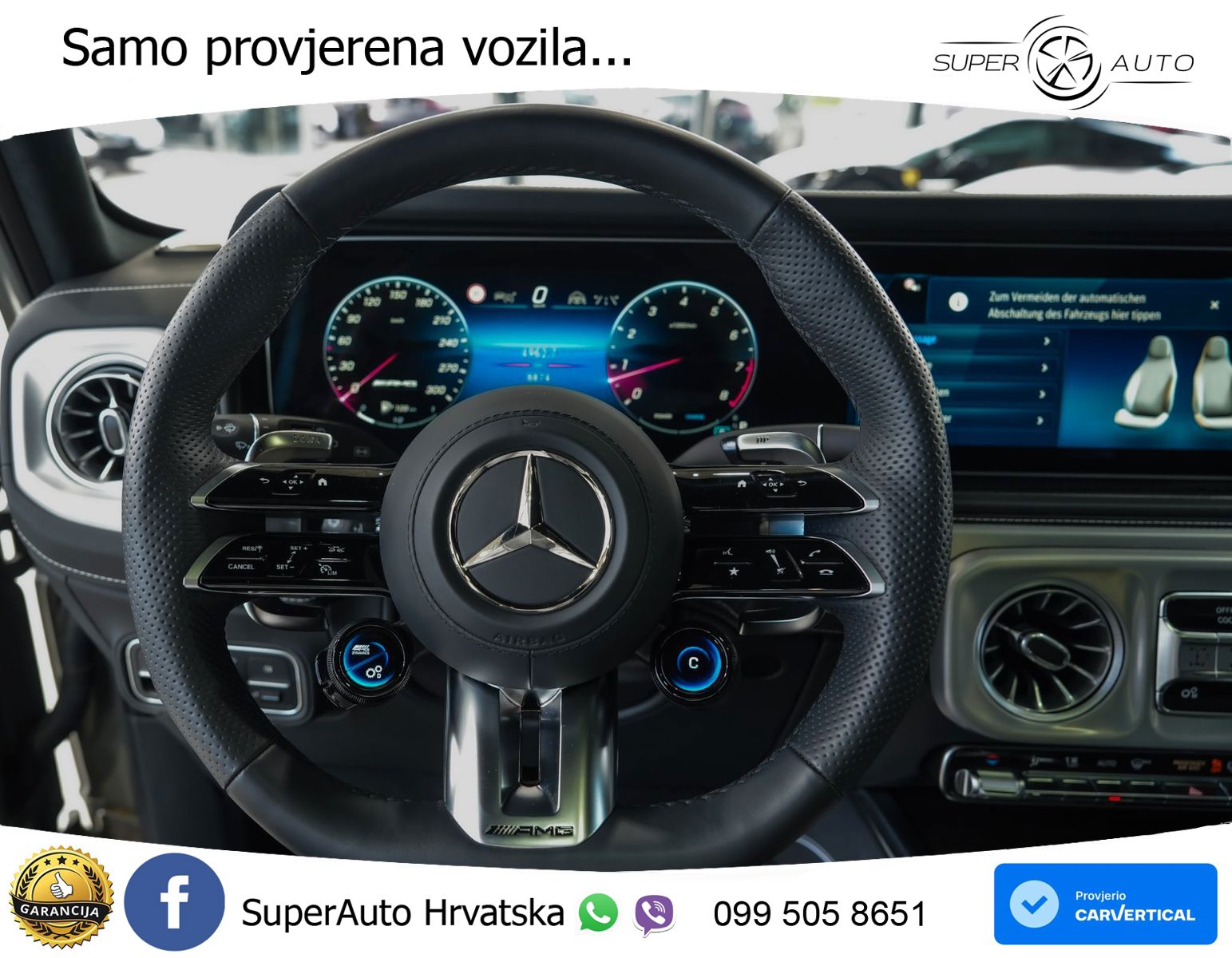 Mercedes AMG G 63 Long V8 (585 KS) 4MATIC 9G-TRONIC AMG SPEEDSHIFT TCT Superior LED+GR SJED+ACC
