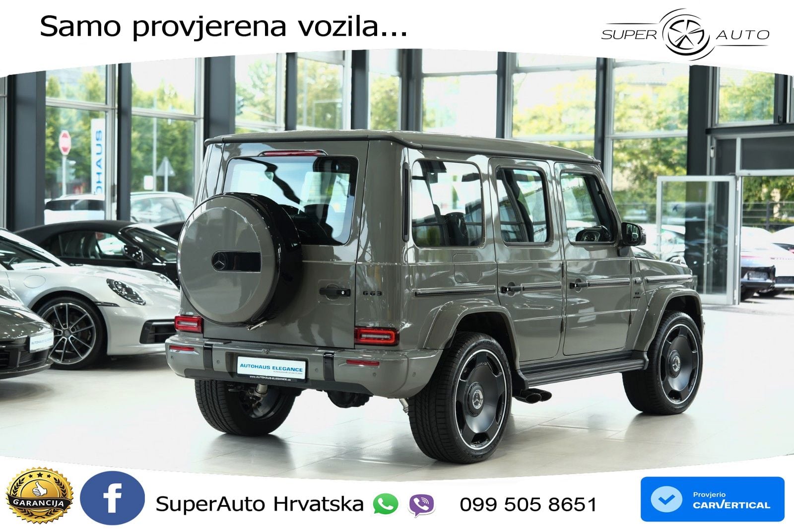 Mercedes AMG G 63 Long V8 (585 KS) 4MATIC 9G-TRONIC AMG SPEEDSHIFT TCT Superior LED+GR SJED+ACC
