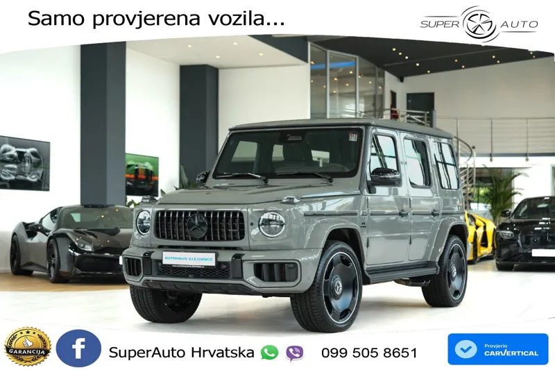 Mercedes AMG G 63 Long V8 (585 KS) 4MATIC 9G-TRONIC AMG SPEEDSHIFT TCT Superior LED+GR SJED+ACC