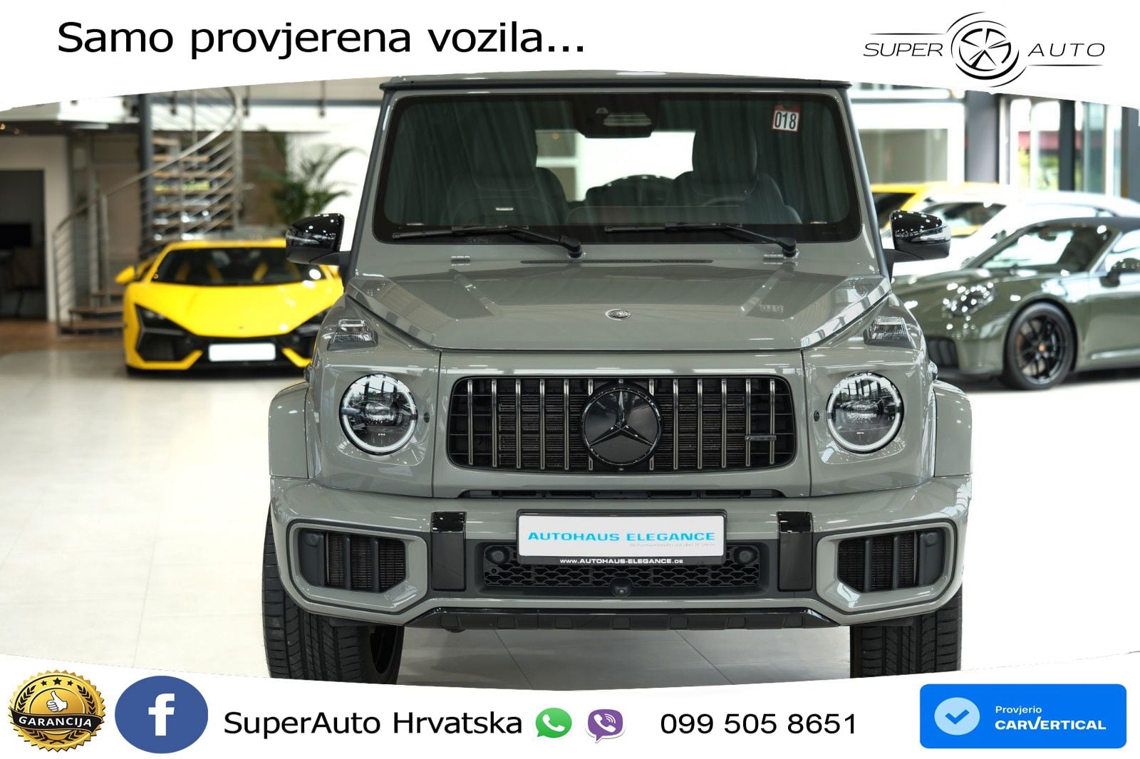 Mercedes AMG G 63 Long V8 (585 KS) 4MATIC 9G-TRONIC AMG SPEEDSHIFT TCT Superior LED+GR SJED+ACC