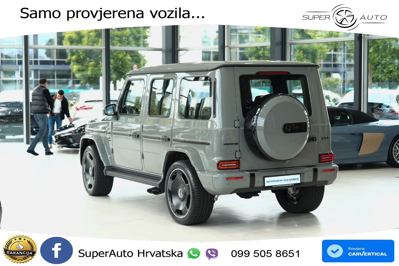 Mercedes AMG G 63 Long V8 (585 KS) 4MATIC 9G-TRONIC AMG SPEEDSHIFT TCT Superior LED+GR SJED+ACC