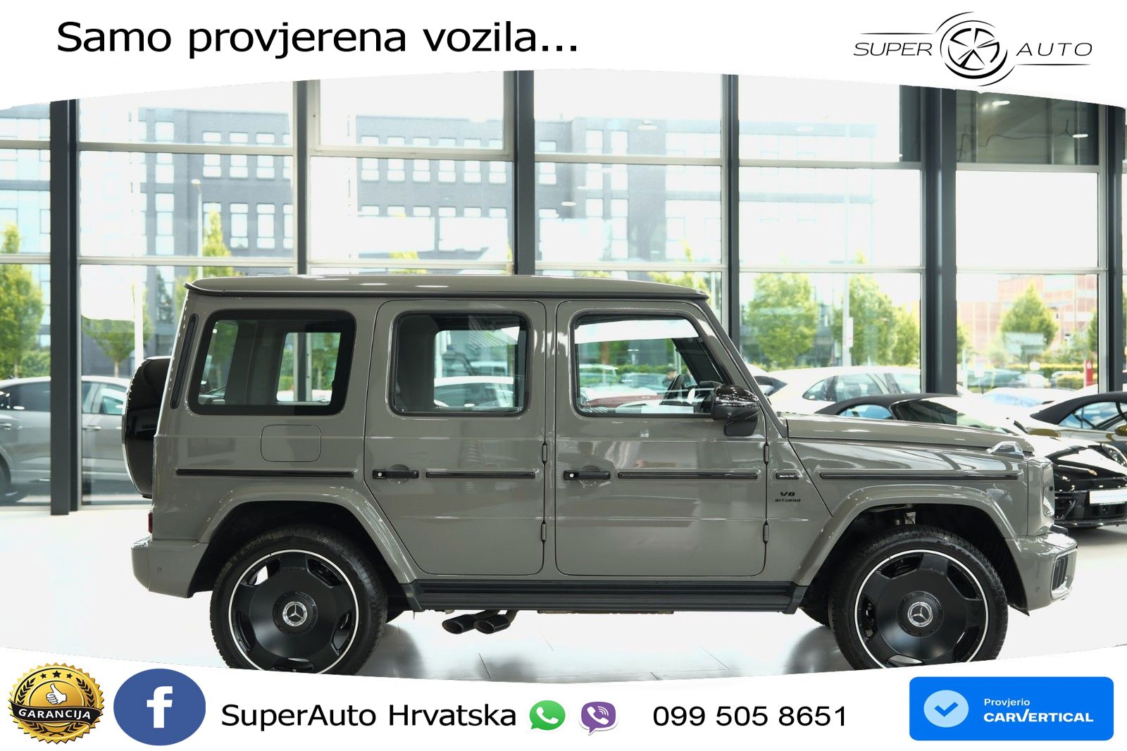 Mercedes AMG G 63 Long V8 (585 KS) 4MATIC 9G-TRONIC AMG SPEEDSHIFT TCT Superior LED+GR SJED+ACC