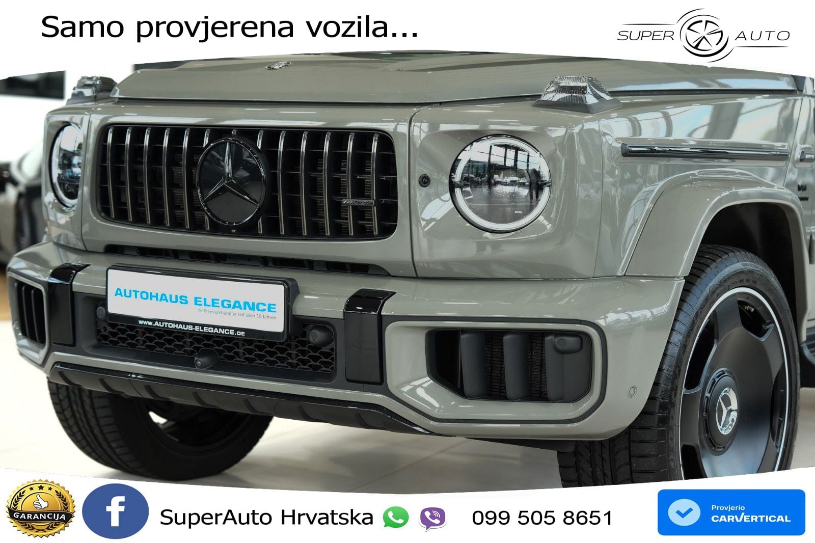 Mercedes AMG G 63 Long V8 (585 KS) 4MATIC 9G-TRONIC AMG SPEEDSHIFT TCT Superior LED+GR SJED+ACC