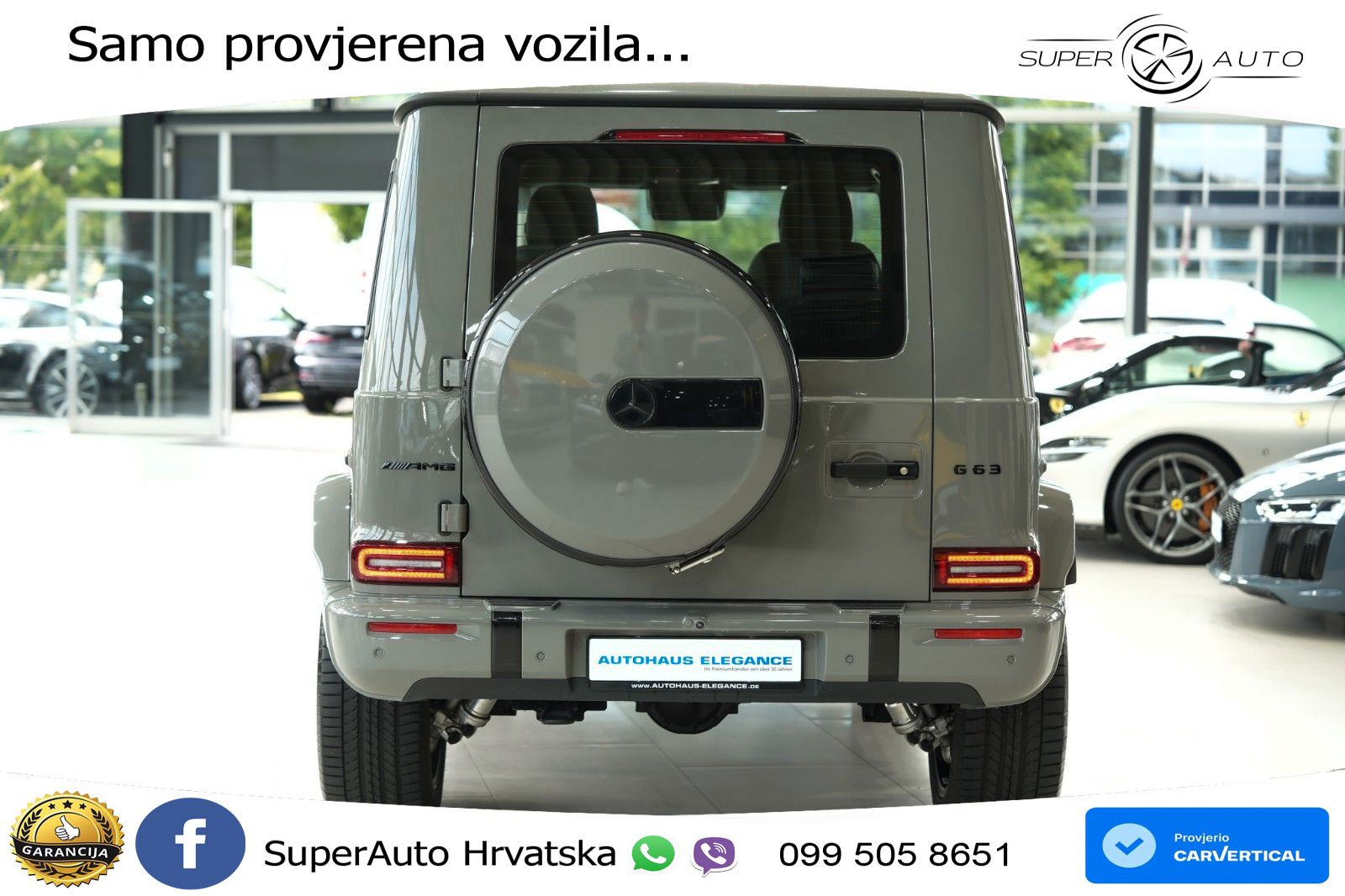 Mercedes AMG G 63 Long V8 (585 KS) 4MATIC 9G-TRONIC AMG SPEEDSHIFT TCT Superior LED+GR SJED+ACC