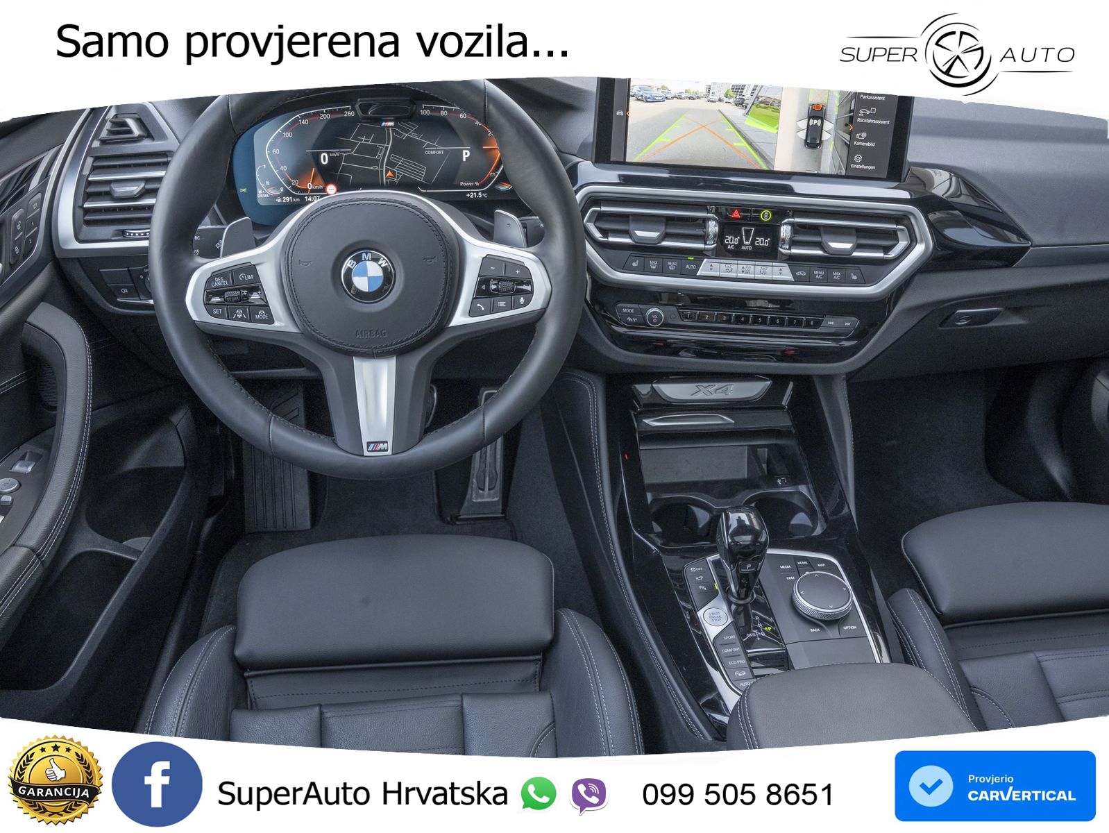 BMW X4 30d (286 KS) xDrive Steptronic M Sport LED+GR SJED+ACC