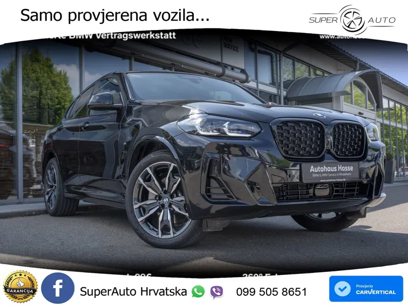 BMW X4 30d (286 KS) xDrive Steptronic M Sport LED+GR SJED+ACC