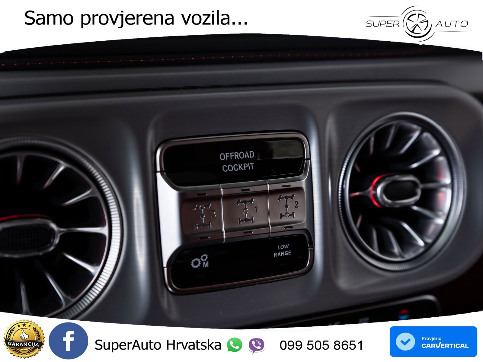 Mercedes G 450d Long (367 KS) 4MATIC 9G-TRONIC Superior LED+GR SJED+ACC