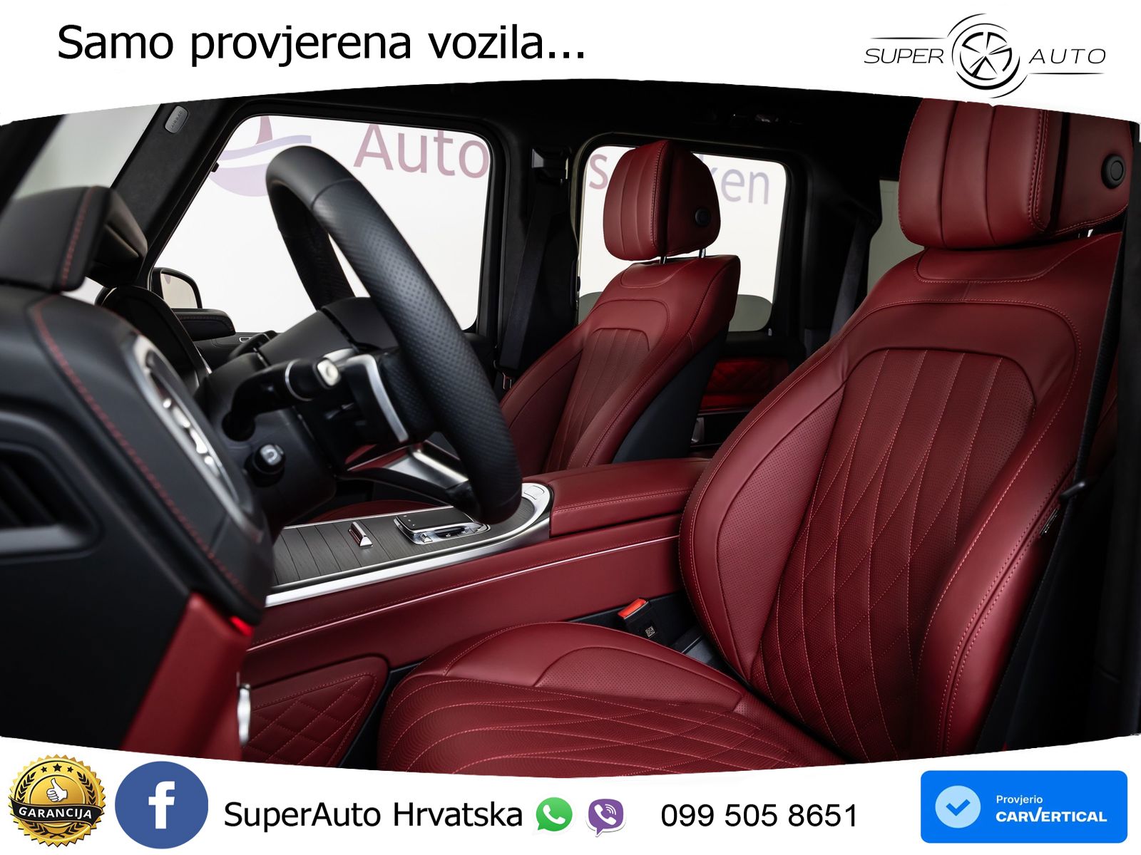 Mercedes G 450d Long (367 KS) 4MATIC 9G-TRONIC Superior LED+GR SJED+ACC