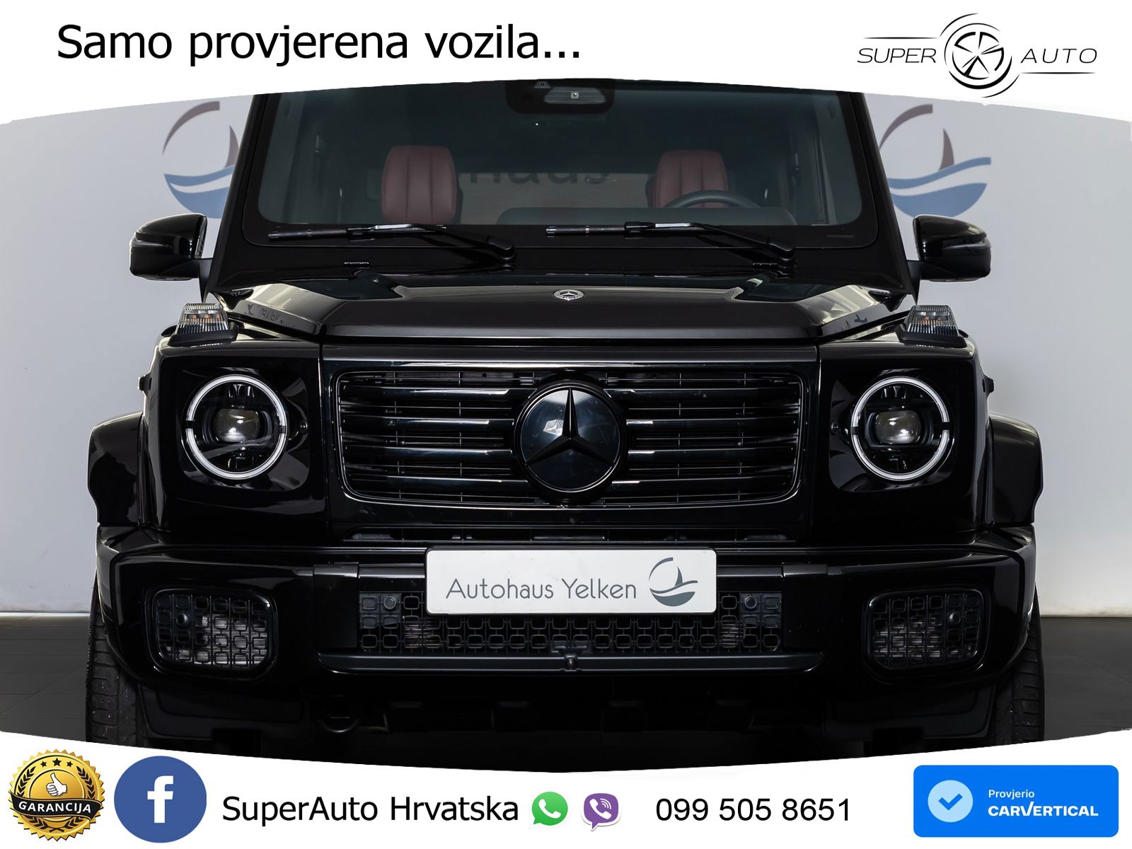 Mercedes G 450d Long (367 KS) 4MATIC 9G-TRONIC Superior LED+GR SJED+ACC