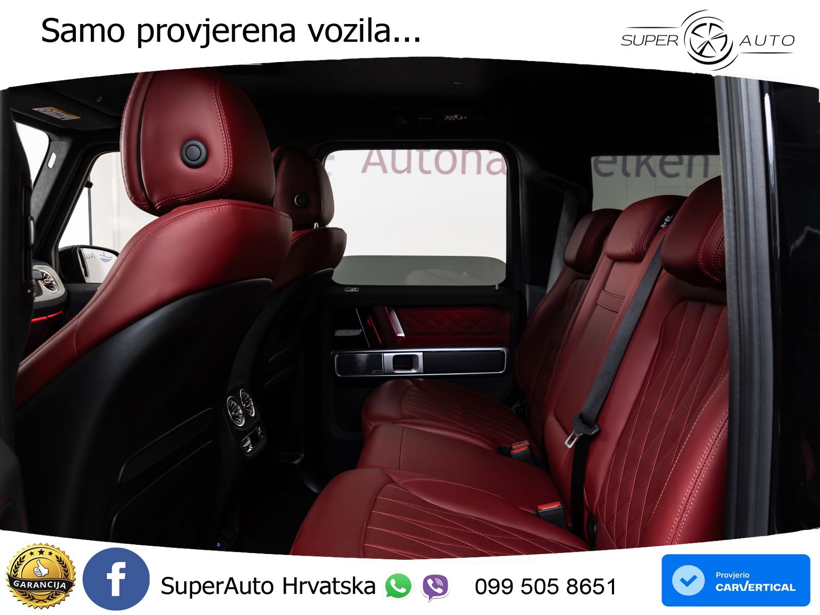 Mercedes G 450d Long (367 KS) 4MATIC 9G-TRONIC Superior LED+GR SJED+ACC