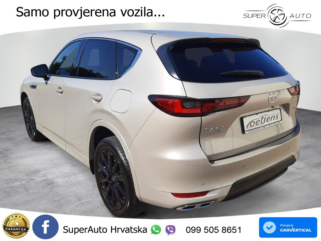 Mazda CX-60 3.3 e-Skyactiv D (254 KS) AWD Automatic LED+GR SJED+ACC