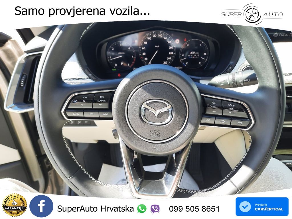Mazda CX-60 3.3 e-Skyactiv D (254 KS) AWD Automatic LED+GR SJED+ACC