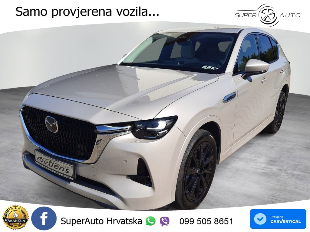 Mazda CX-60 3.3 e-Skyactiv D (254 KS) AWD Automatic LED+GR SJED+ACC