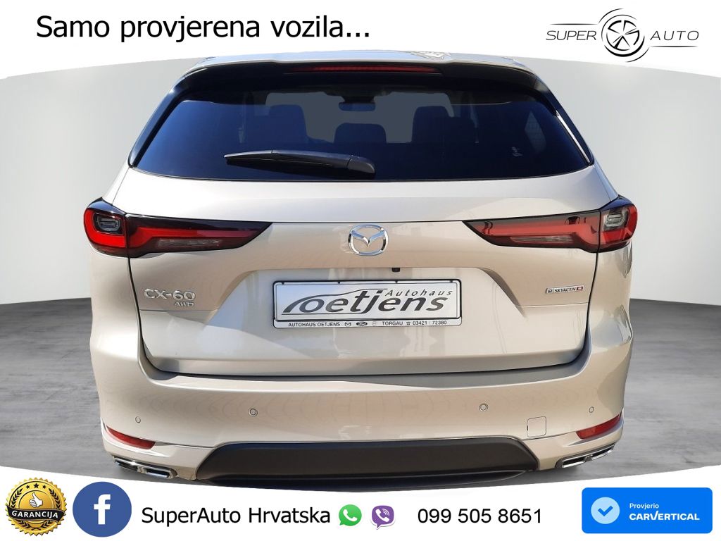 Mazda CX-60 3.3 e-Skyactiv D (254 KS) AWD Automatic LED+GR SJED+ACC