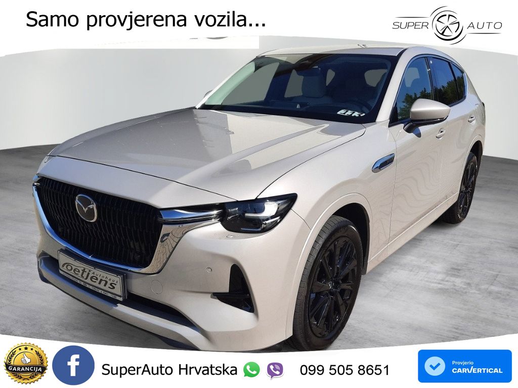 Mazda CX-60 3.3 e-Skyactiv D (254 KS) AWD Automatic LED+GR SJED+ACC