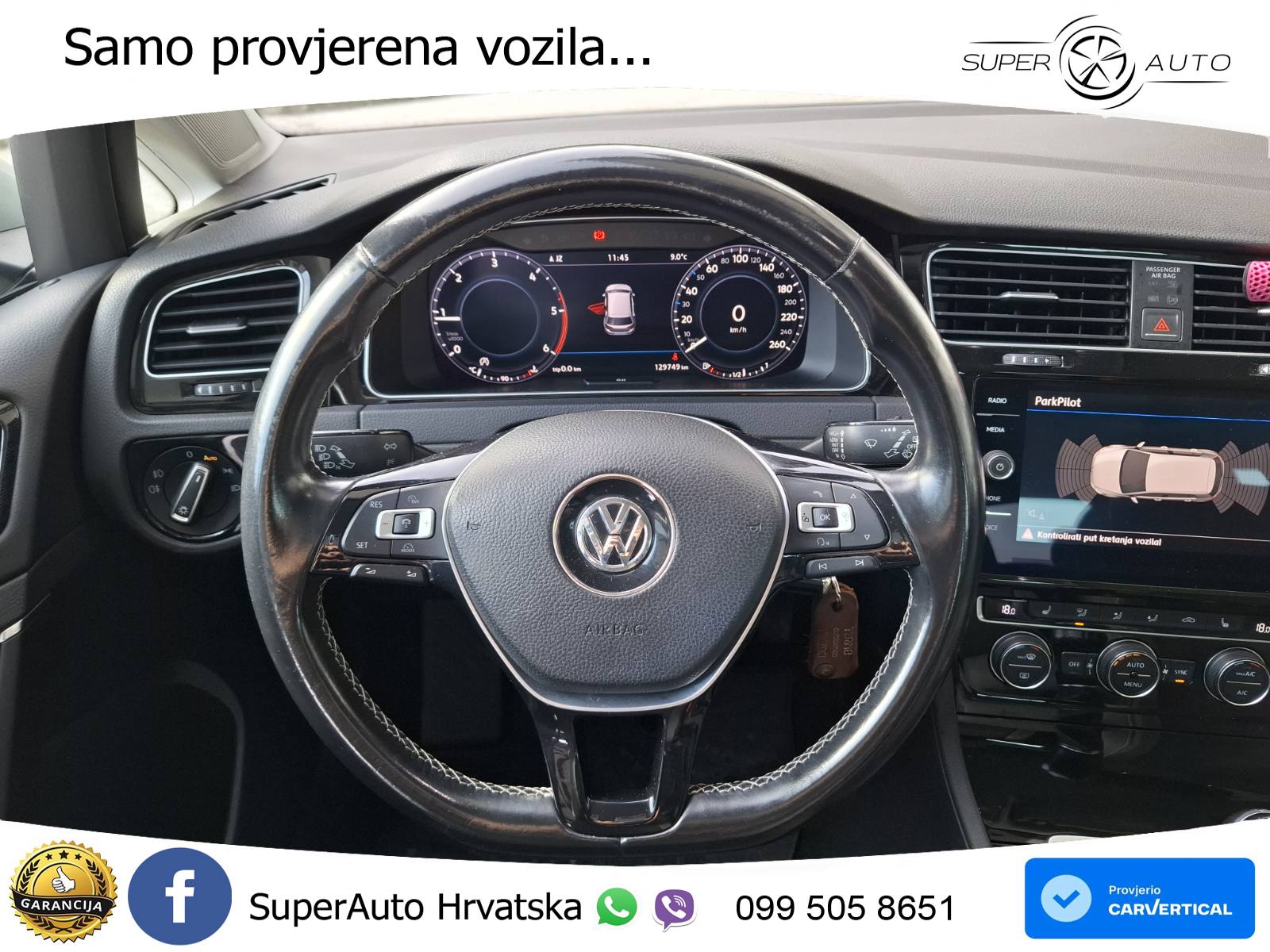 VW Golf 7 2.0 TDI (150 KS) Highline