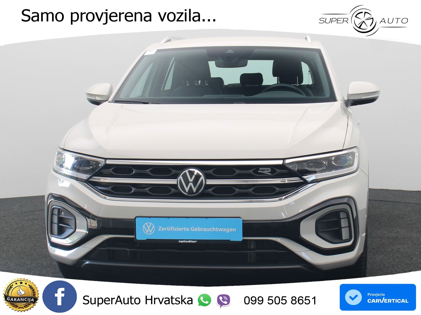 Volkswagen T-Roc 1.5 TSI (150 KS) DSG R-Line LED+GR SJED+ACC