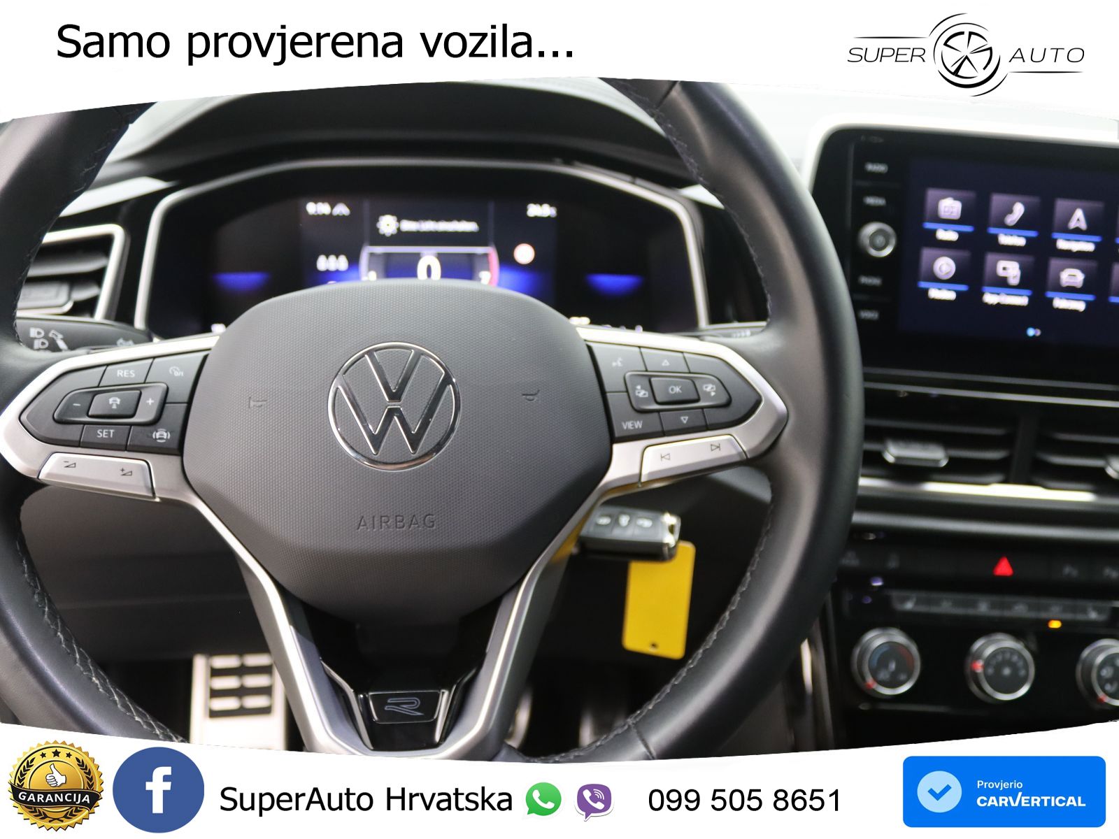 Volkswagen T-Roc 1.5 TSI (150 KS) DSG R-Line LED+GR SJED+ACC