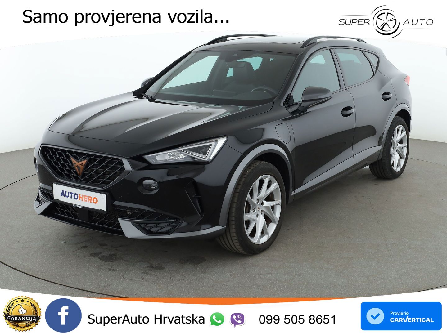 Cupra Formentor 1.4 TSI (204 KS) e-Hybrid DSG LED+GR SJED+ACC