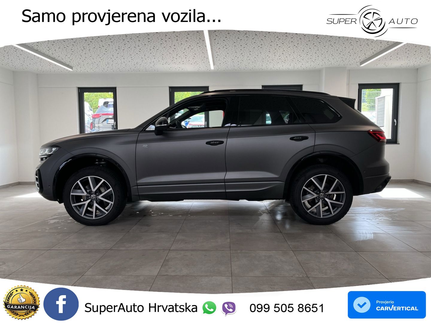 Volkswagen Touareg 3.0 V6 TDI (286 KS) 4MOTION Tiptronic ZRAČNI+ACC+GR SJED+KAM+PANO