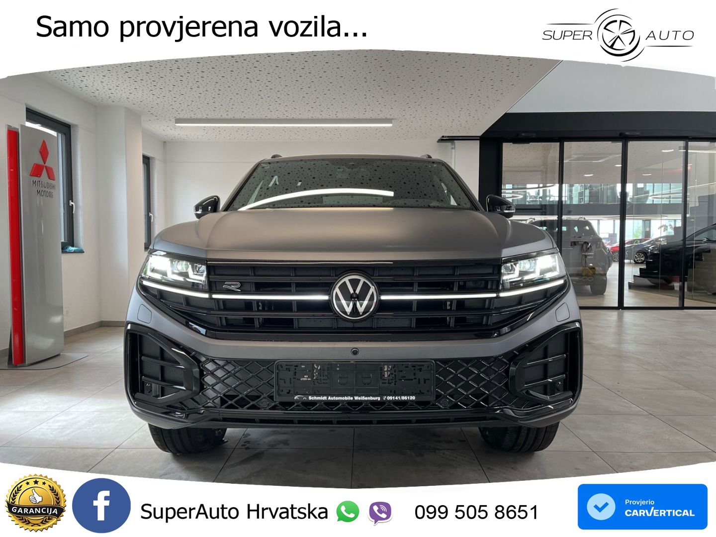 Volkswagen Touareg 3.0 V6 TDI (286 KS) 4MOTION Tiptronic ZRAČNI+ACC+GR SJED+KAM+PANO