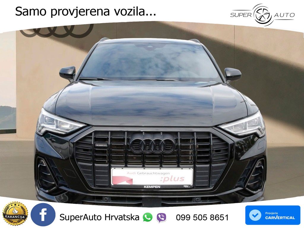 Audi Q3 40 TFSI (190 KS) quattro S tronic S line MATRIX+GR SJED+KAM