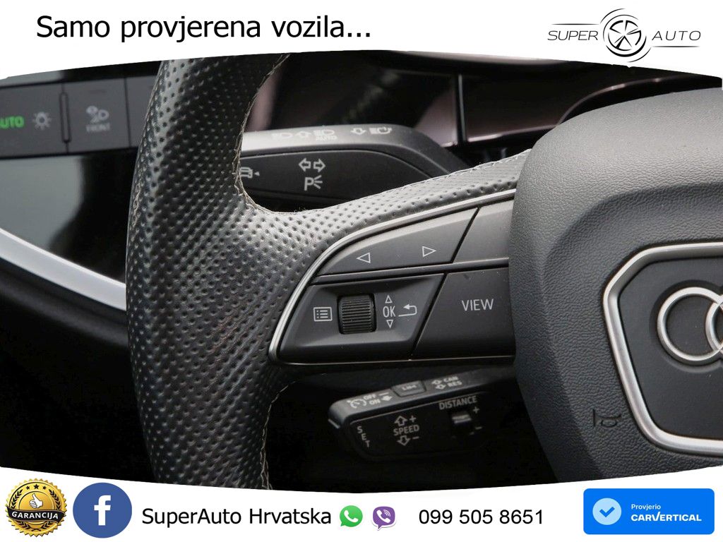 Audi Q3 40 TFSI (190 KS) quattro S tronic S line MATRIX+GR SJED+KAM