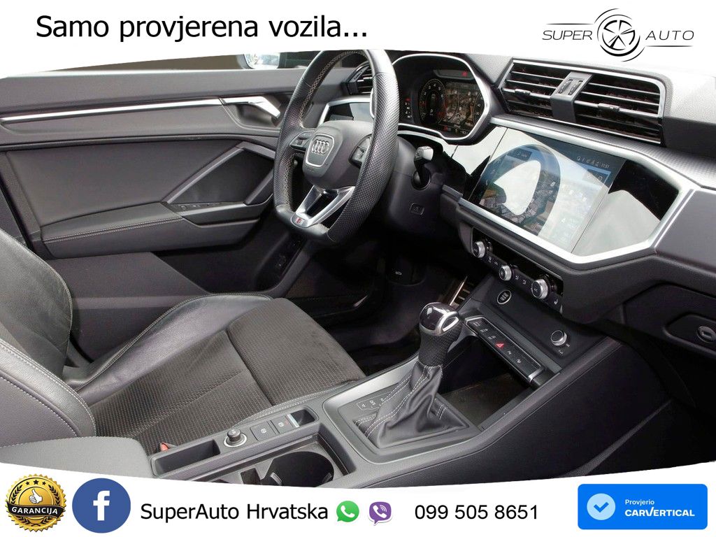 Audi Q3 40 TFSI (190 KS) quattro S tronic S line MATRIX+GR SJED+KAM