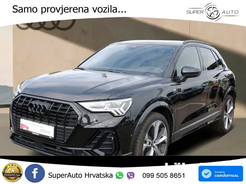 Audi Q3 40 TFSI (190 KS) quattro S tronic S line MATRIX+GR SJED+KAM
