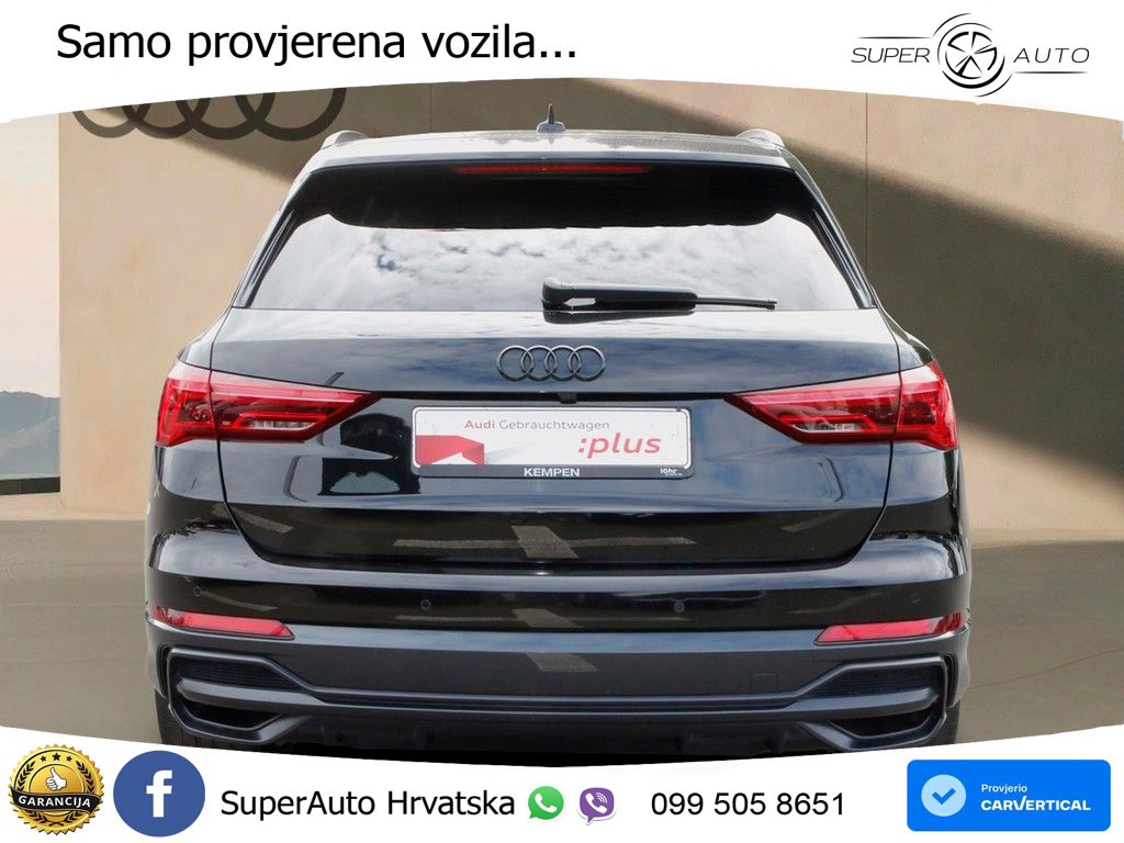 Audi Q3 40 TFSI (190 KS) quattro S tronic S line MATRIX+GR SJED+KAM