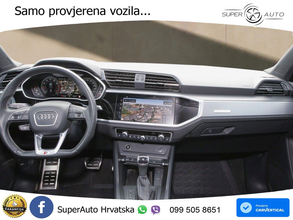 Audi Q3 40 TFSI (190 KS) quattro S tronic S line MATRIX+GR SJED+KAM