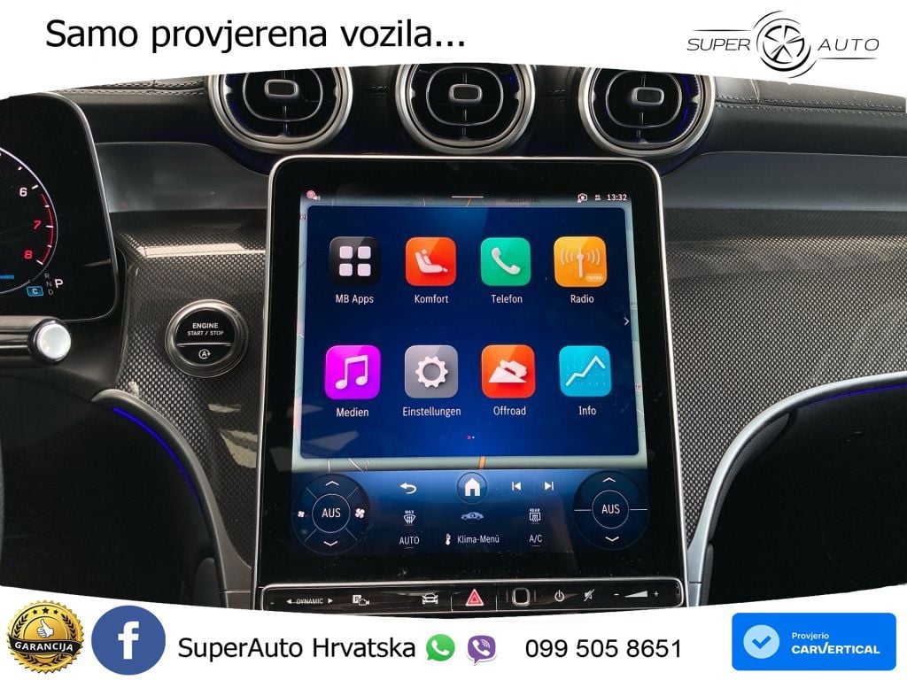 Mercedes GLC 200 (204 KS) 4MATIC 9G-TRONIC AMG LED+GR SJED+ACC