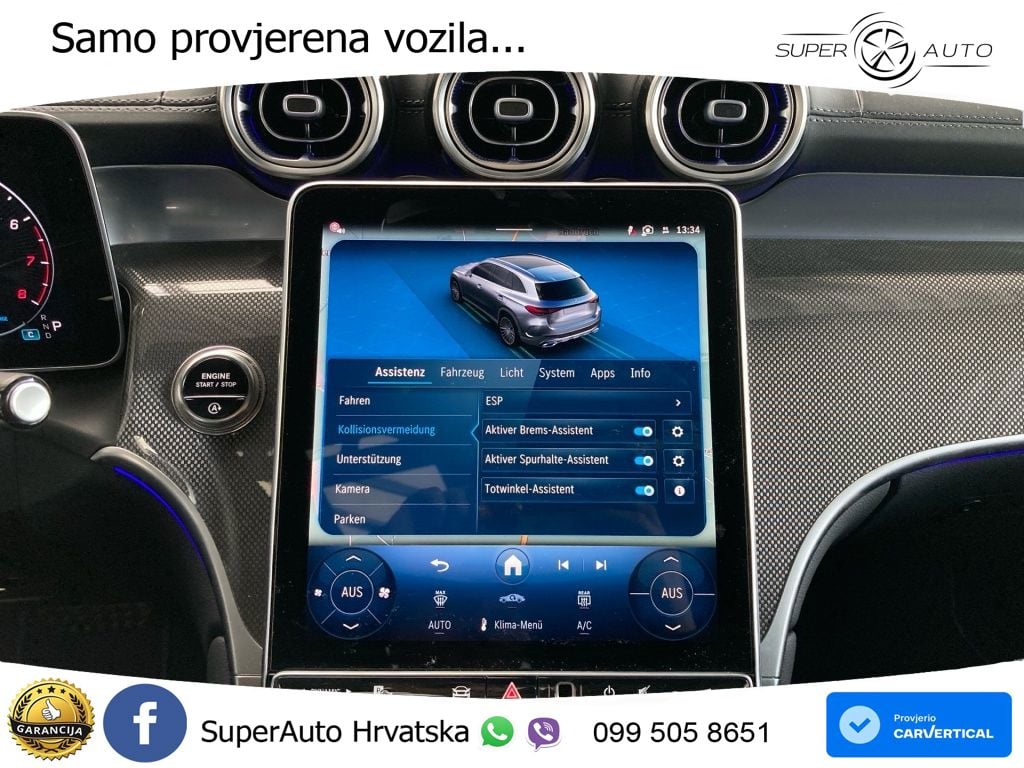 Mercedes GLC 200 (204 KS) 4MATIC 9G-TRONIC AMG LED+GR SJED+ACC