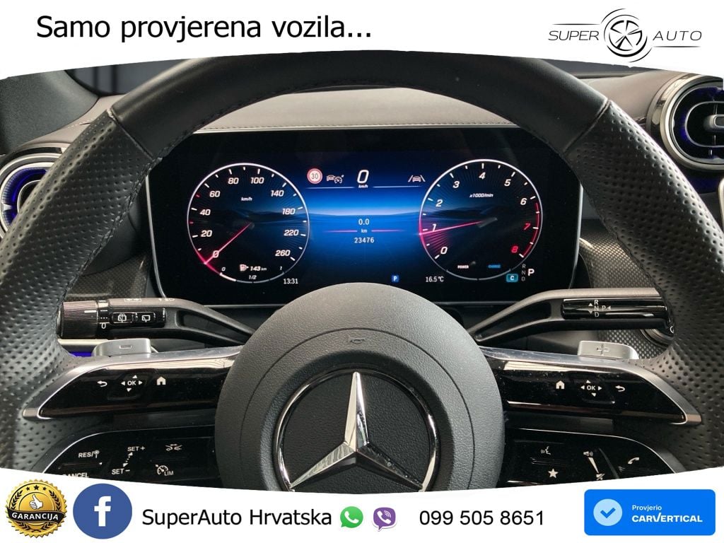 Mercedes GLC 200 (204 KS) 4MATIC 9G-TRONIC AMG LED+GR SJED+ACC