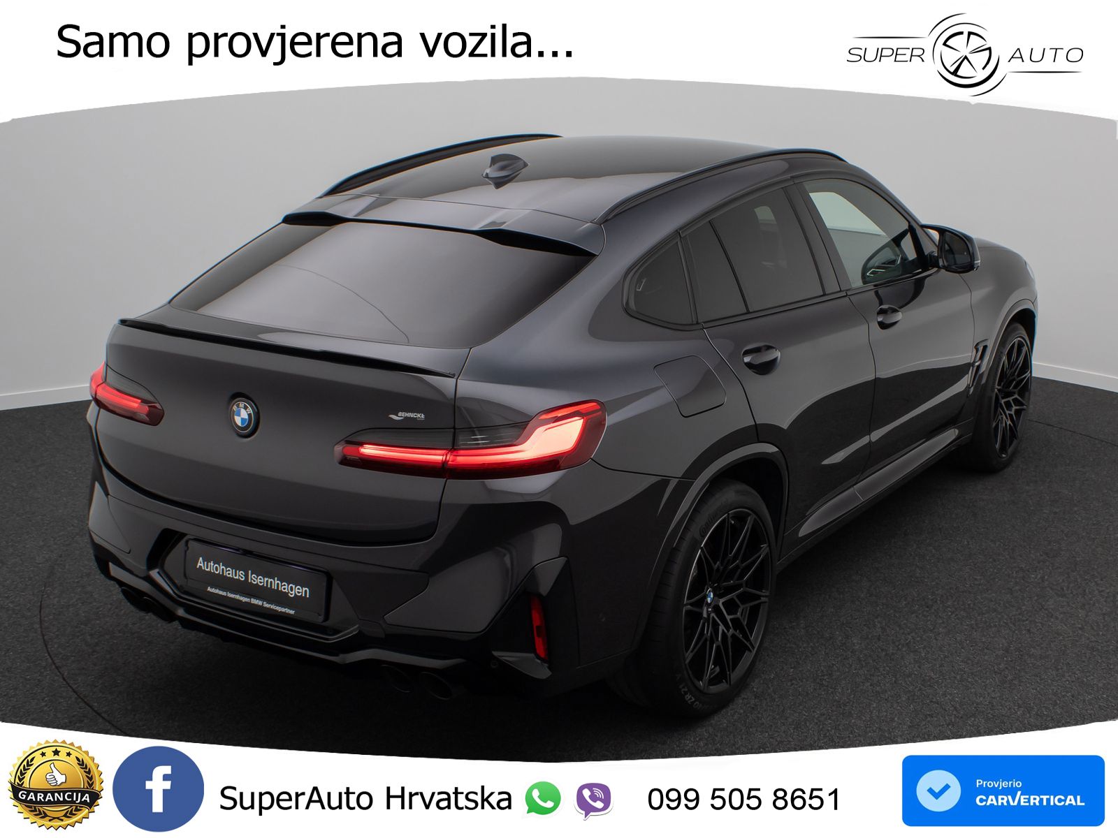 BMW X4 M Competition 3.0 (510 KS) xDrive Steptronic LED+GR SJED+ACC
