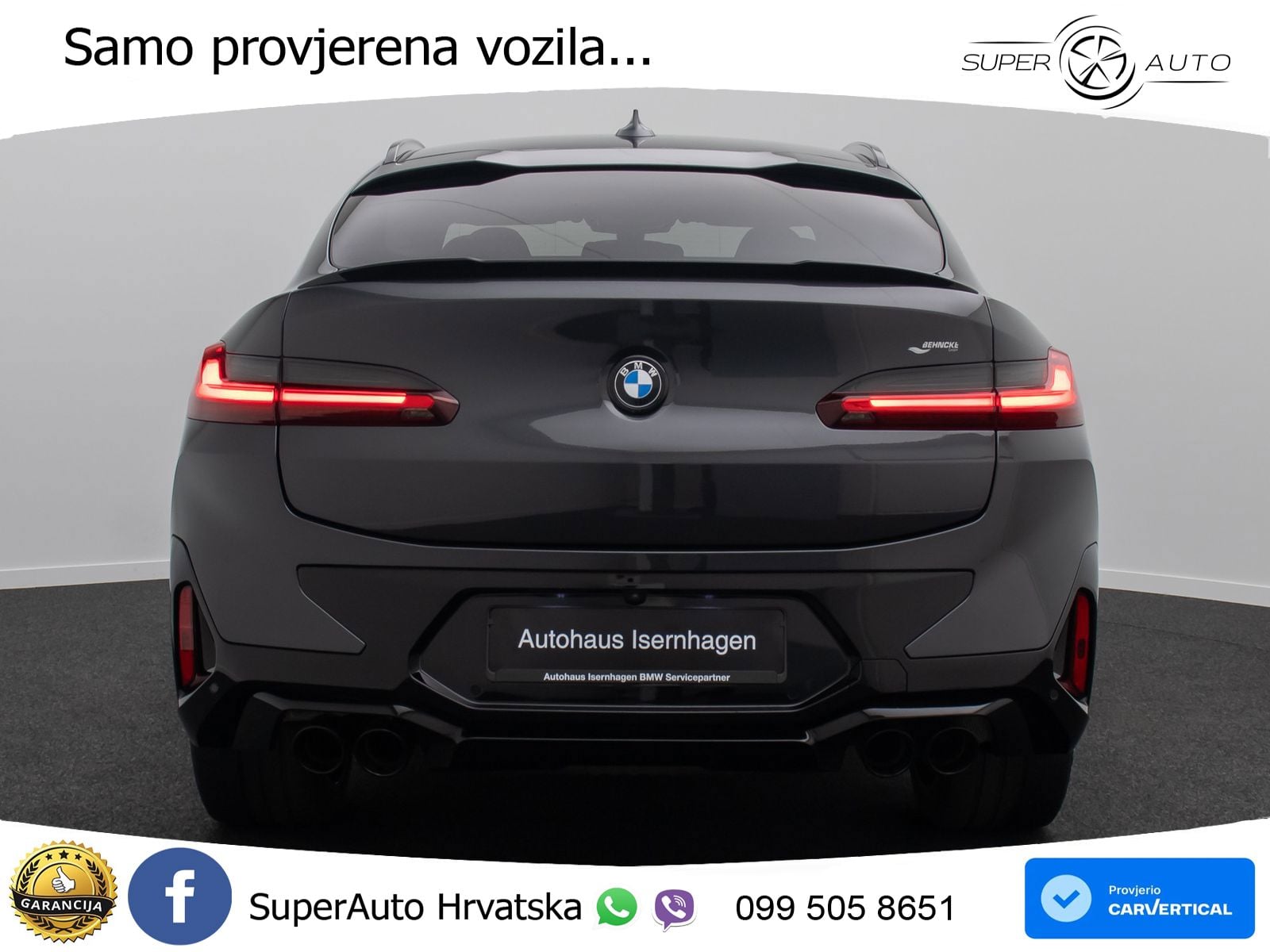 BMW X4 M Competition 3.0 (510 KS) xDrive Steptronic LED+GR SJED+ACC