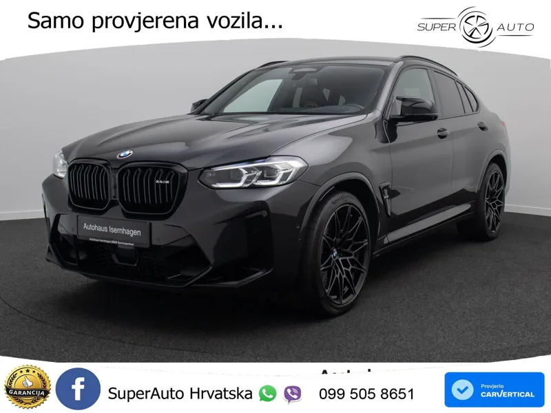 BMW X4 M Competition 3.0 (510 KS) xDrive Steptronic LED+GR SJED+ACC
