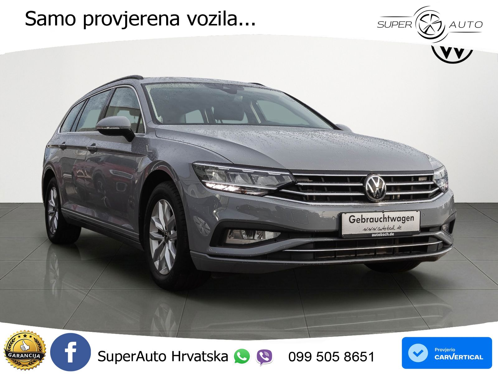 Volkswagen Passat Variant 2.0 TDI (150 KS) DSG Business LED+GR SJED+ACC
